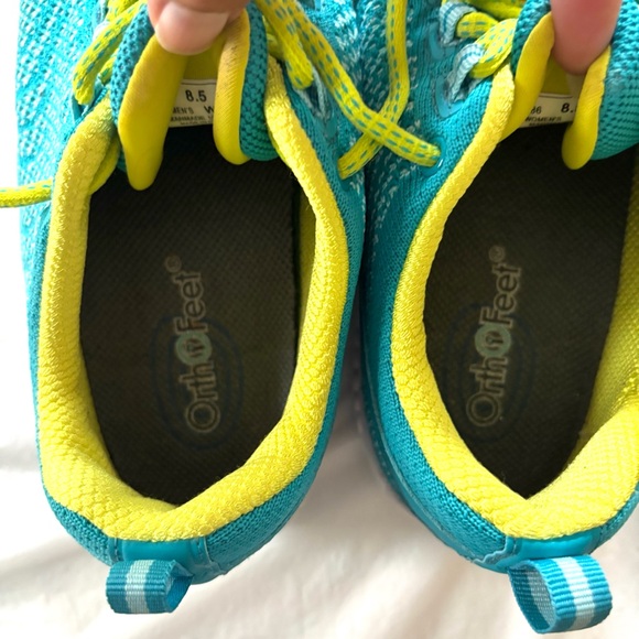 Biofit Orthofeet Orthopedic Walking sneakers shoes Blue SZ 8.5 W Worn 1X Indoors - Picture 12 of 15